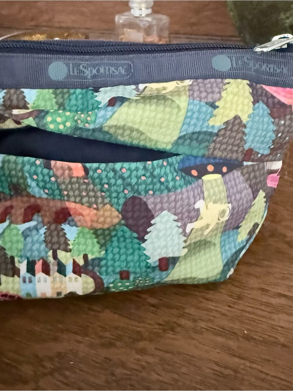 LeSportsac Astronaut Print Pouch